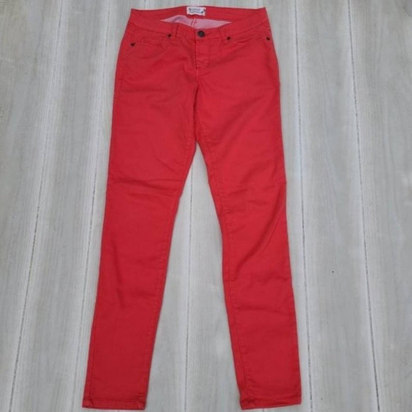 Scarlet boulevard red skinny jeans - Picture 6 of 11
